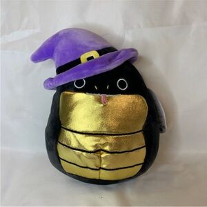 NWT Fabi the Witchy Black Snake 8" Squishmallow